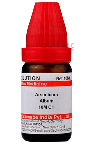 Dr Willmar Schwabe India Arsenicum Album Dilution 10M CH