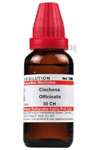 Dr Willmar Schwabe India Cinchona Officinalis Dilution 30 CH