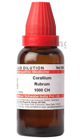 Dr Willmar Schwabe India Corallium Rubrum Dilution 1000 CH