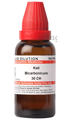 Dr Willmar Schwabe India Kali Bicarbonicum Dilution 30 CH