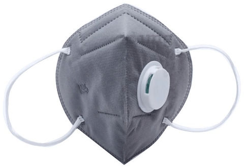 Ekana 5 Layer Filtration N95 Mask Grey with Respirator