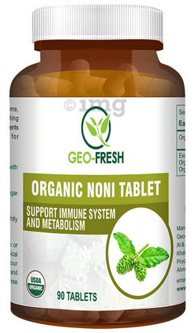 Geo Fresh Organic Noni 750mg Tablet