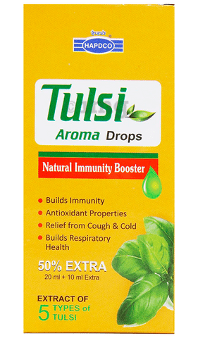 Hapdco Tulsi Aroma Drop Natural Immunity Booster