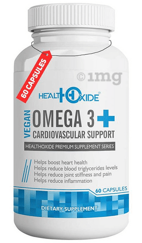 HealthOxide Vegan Omega 3+ Capsule