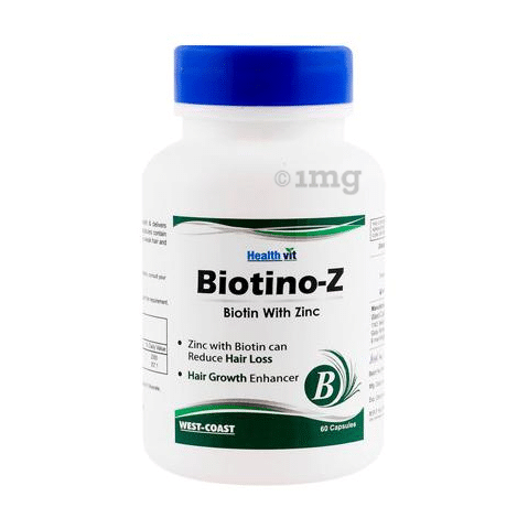 HealthVit Biotino-Z Biotin with Zinc Capsule