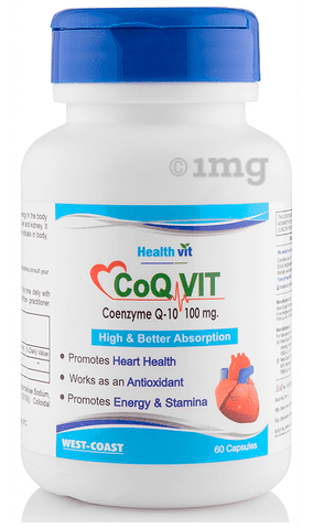 HealthVit Co-Qvit Coenzyme Q10 100mg Capsule