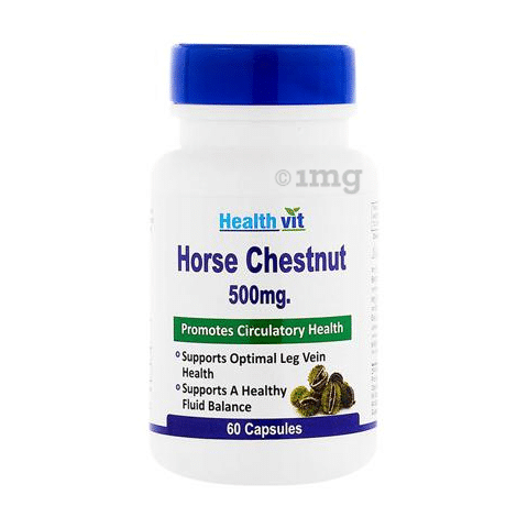 HealthVit Horse Chestnut 500mg Capsule