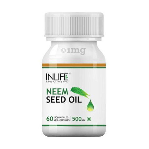 Inlife Neem Seed Oil 500mg Capsule