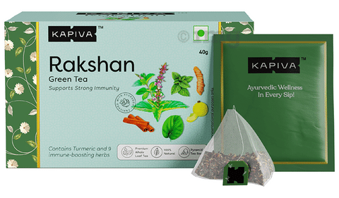 Kapiva Rakshan Green Tea Bag (2gm Each)