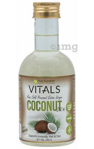 Pure Nutrition Vitals Raw Cold Pressed Extra Virgin Coconut Oil