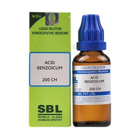 SBL Acid Benzoicum Dilution 200 CH