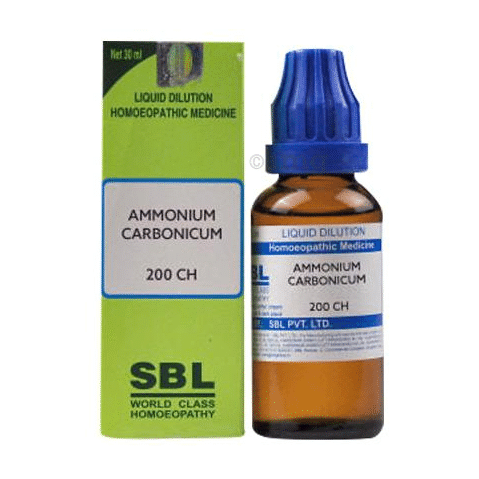 SBL Ammonium Carbonicum Dilution 200 CH