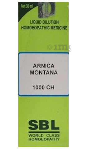 SBL Arnica Montana Dilution 1000 CH