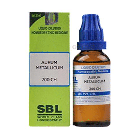 SBL Aurum Metallicum Dilution 200 CH