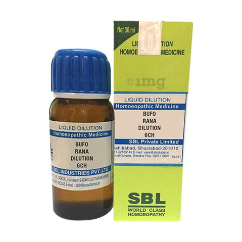 SBL Bufo Rana Dilution 6 CH