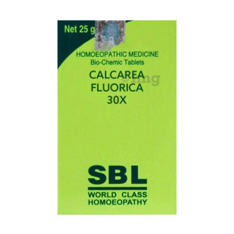 SBL Calcarea Fluorica Biochemic Tablet 30X