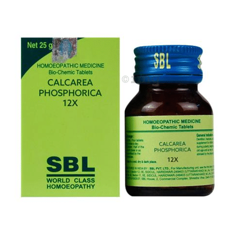 SBL Calcarea Phosphorica Biochemic Tablet 12X