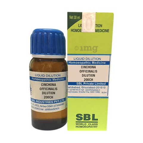 SBL Cinchona Officinalis Dilution 200 CH