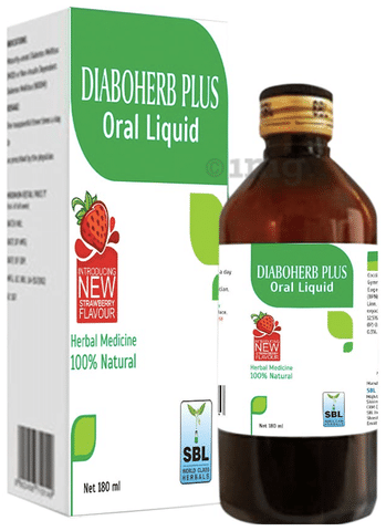 SBL Diaboherb Plus Oral Liquid Strawberry