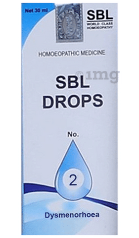 SBL Drops No. 2 (For Dysmenorrhoea)