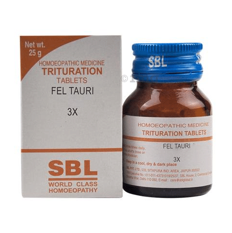 SBL Fel Tauri Trituration Tablet 3X