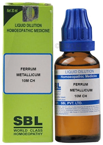 SBL Ferrum Metallicum Dilution 10M CH