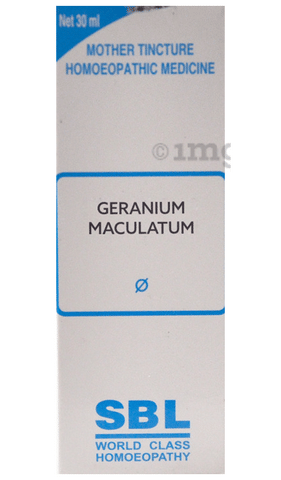 SBL Geranium Maculatum Mother Tincture Q