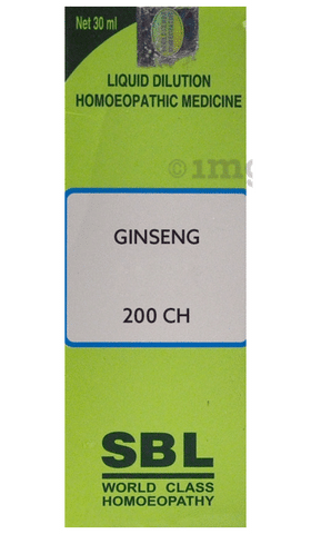 SBL Ginseng Dilution 200 CH