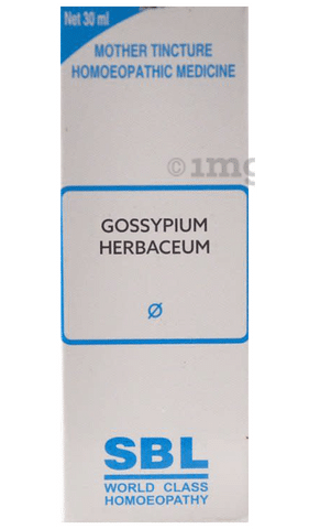 SBL Gossypium Herbaceum Mother Tincture Q