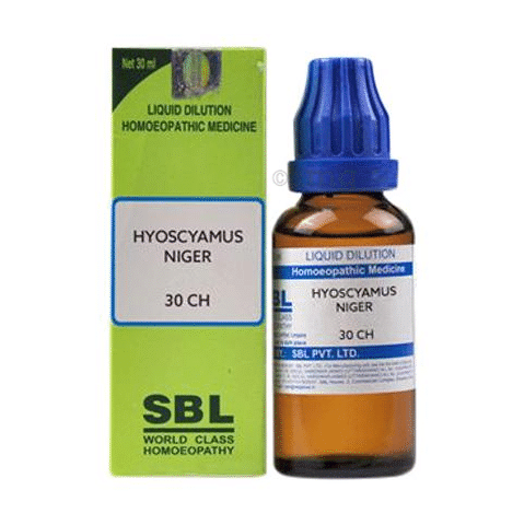 SBL Hyoscyamus Niger Dilution 30 CH