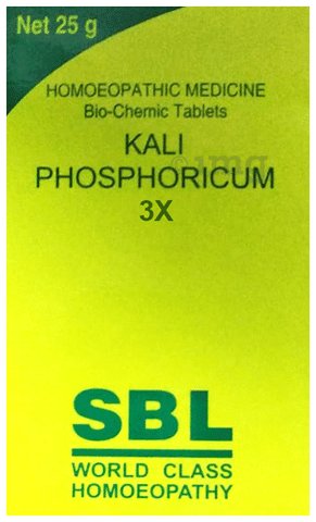 SBL Kali Phosphoricum Biochemic Tablet 3X