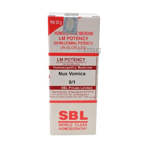 Buy Sbl Nux Vomica 0 1 Lm Online View Uses Review Price Compoistion Secondmedic