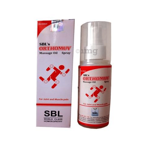 SBL Orthomuv  Massage Oil Spray