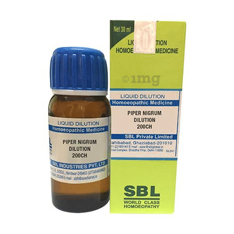 SBL Piper Nigrum Dilution 200 CH