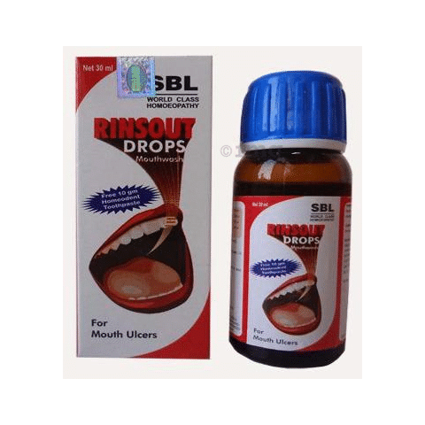 SBL Rinsout Drop Mouthwash