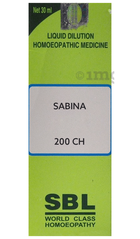 SBL Sabina Dilution 200 CH