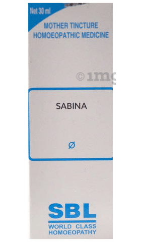 SBL Sabina Mother Tincture Q