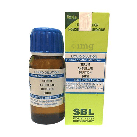 SBL Serum Anguillae (Eel Serum) Dilution 30 CH