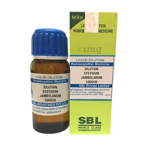 SBL Syzygium Jambolanum Dilution 1000 CH