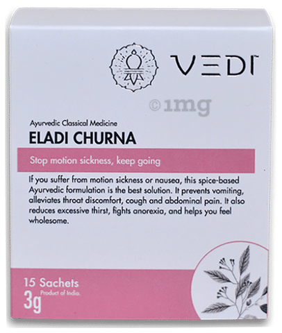 Vedi Eladi Churna 3gm Sachet